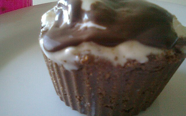 Cupcake Gelado de Nutella