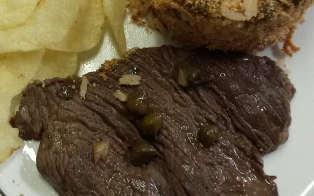 Filé à Osvaldo Aranha nobre