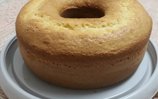 Bolo pão de ló simples