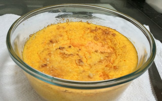 Souflé de cenoura