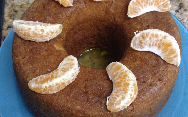 Bolo de tangerina