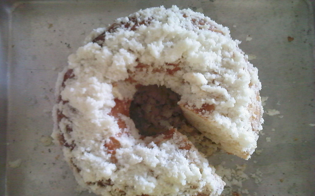 Bolo gelado de liquidificador