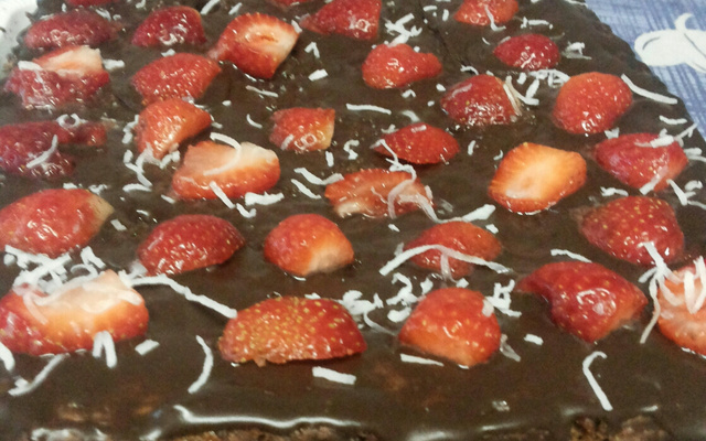 Bolo de chocolate de liqüidificador