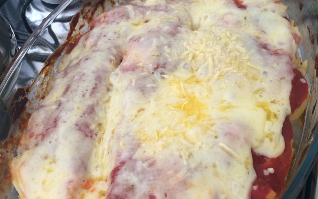 Filé de peixe da mamãe