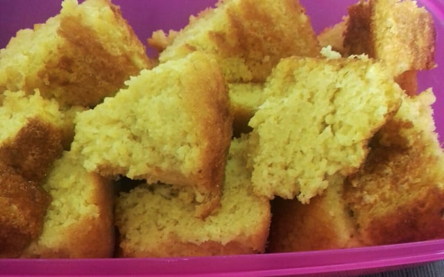 Bolo de milho da vó Erci