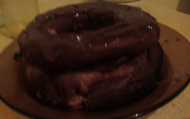 Pudim de pão de liquidificador