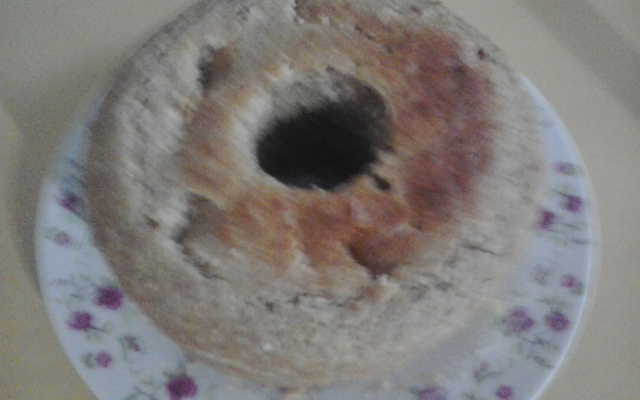 Bolo de iogurte com canela