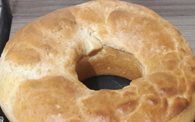 Pão de queijo de forma de pudim
