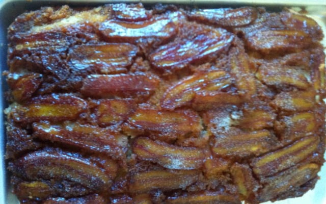 Torta de banana fácil