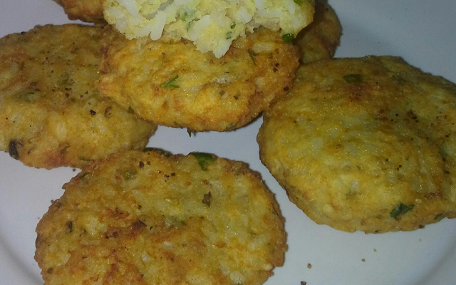 Bolinho de arroz simples