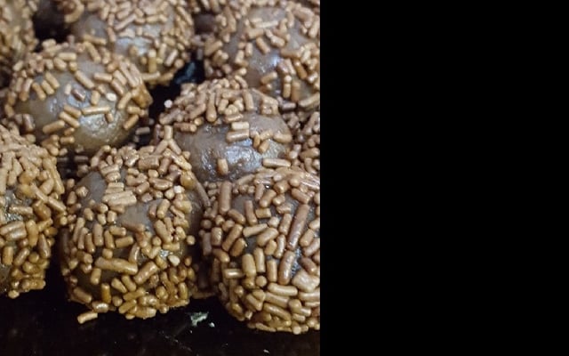 Brigadeiro de biomassa (banana verde)