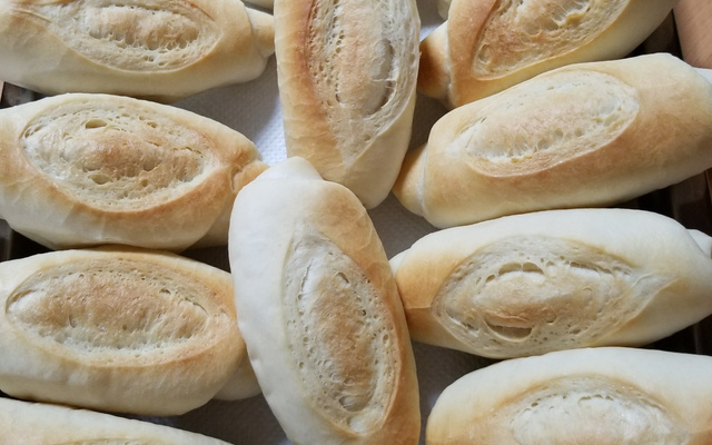 Pão francês caseiro do Vitor