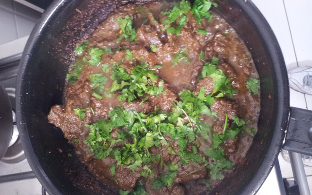 Fígado delícia na pressão