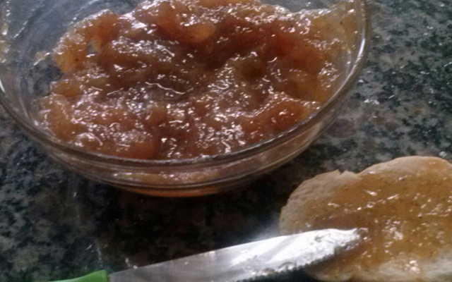 Geleia de banana prática