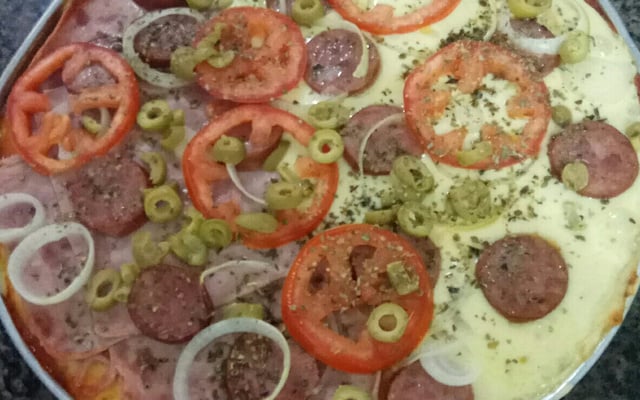 Pizza de liquidificador