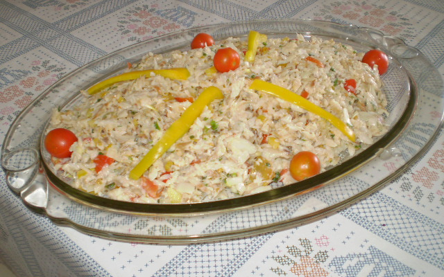 Vinagrete de bacalhau