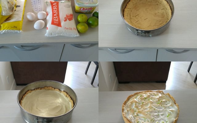 Torta de limão para impressionar