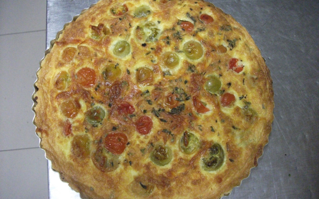 Torta de Tomate e Ricota