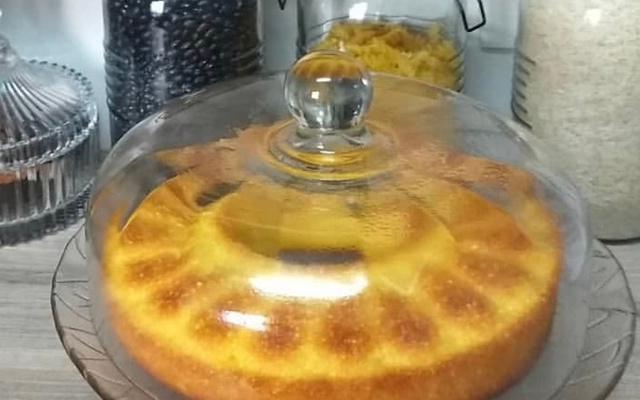 Bolo de milho cremoso de liquidificador 