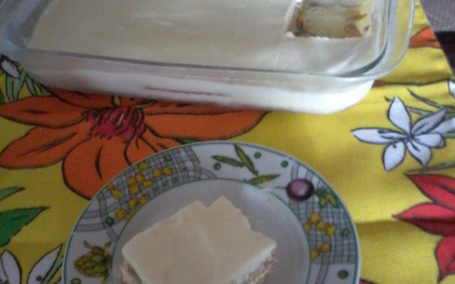 Pavê de limão com leite em pó