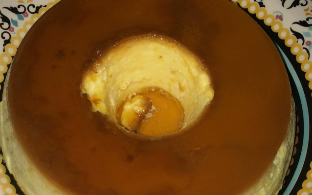 Pudim de leite da Tainá