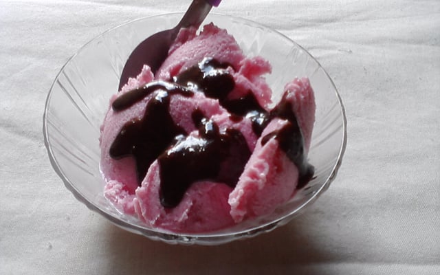 Sorvete de liquidificador