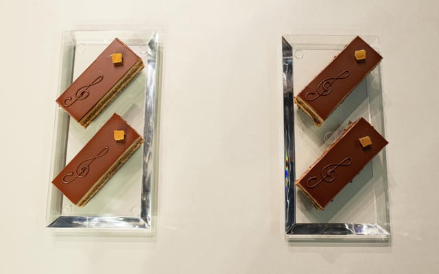 Opera à l'orange e noisette