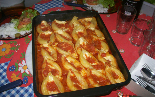 Conchilione recheado