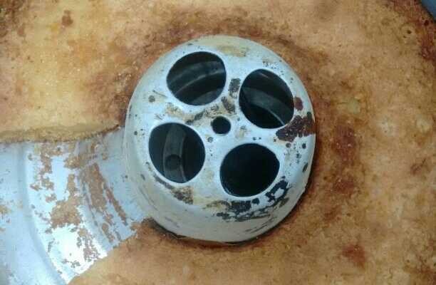 Bolo cremoso de farinha de milho