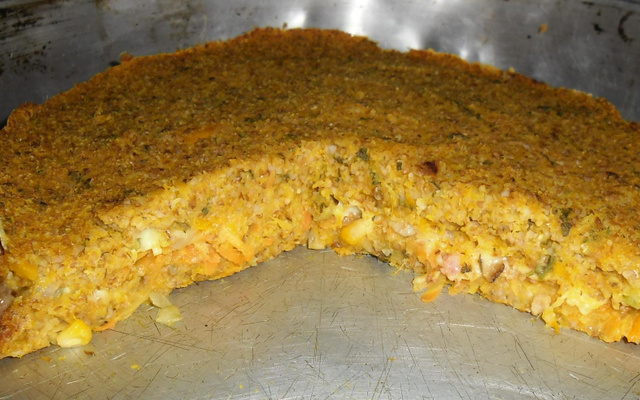 Quibe de abóbora de forno