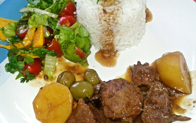 Músculo ao molho de cerveja preta