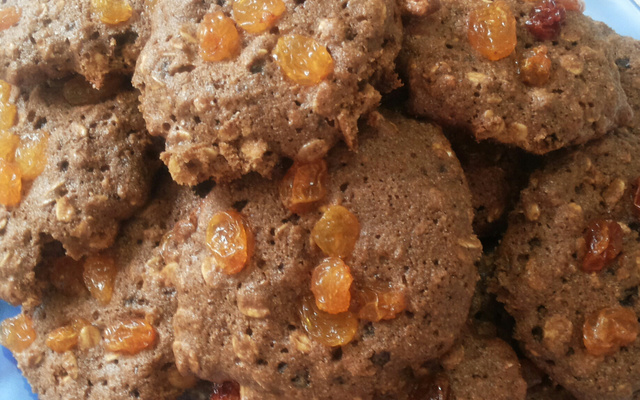 Biscoito integral de aveia