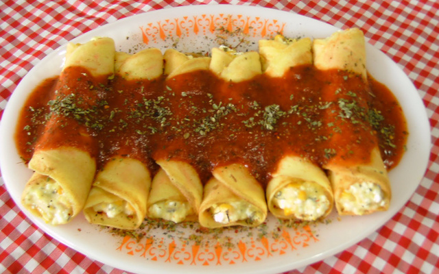 Massa de panqueca da Mama