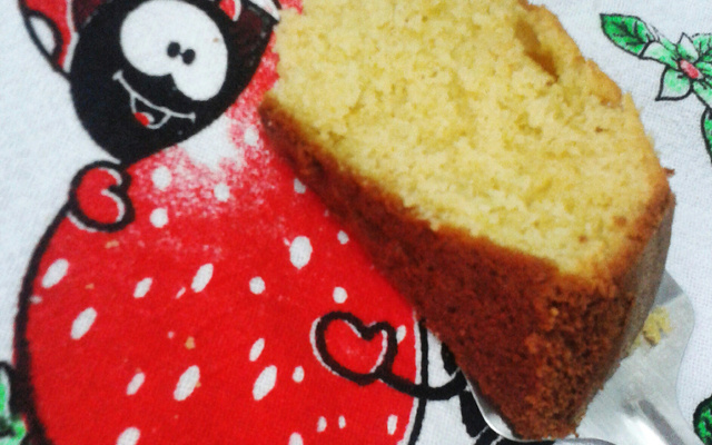 Bolo de fubá superfofo