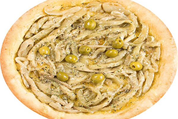 Pizza de berinjela