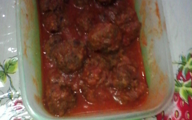 Almôndegas ao molho