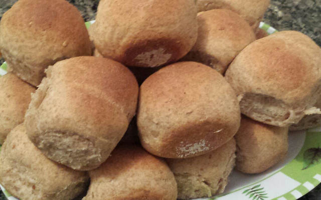 Pão de farelo de trigo e trigo integral