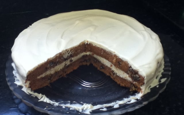 Bolo de cenoura diferente