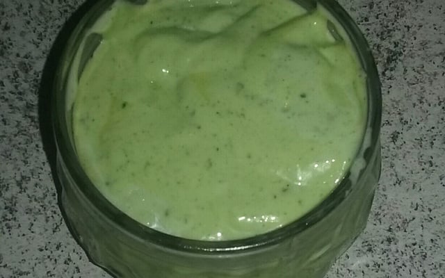 Maionese temperada de lanchonete