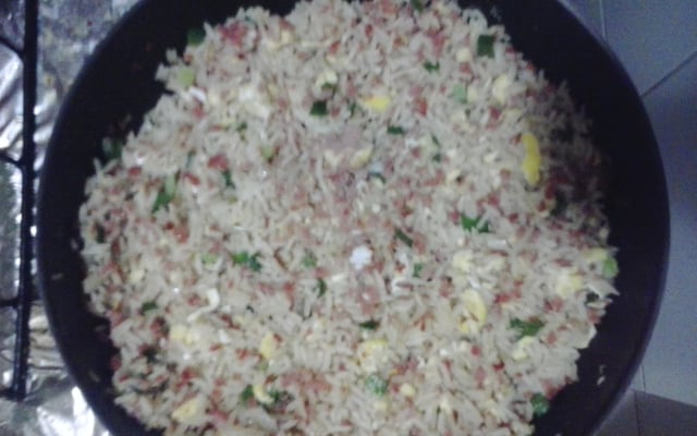 Arroz chinês - yakimeshi - fácil