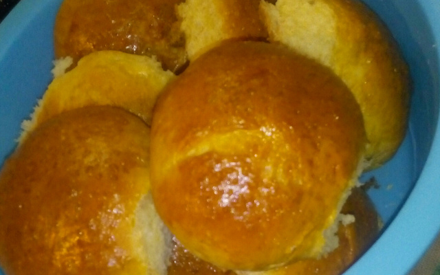 Pão caseiro com fermento seco