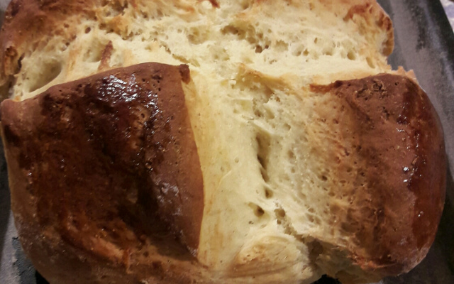 Pão de leite de liquidificador