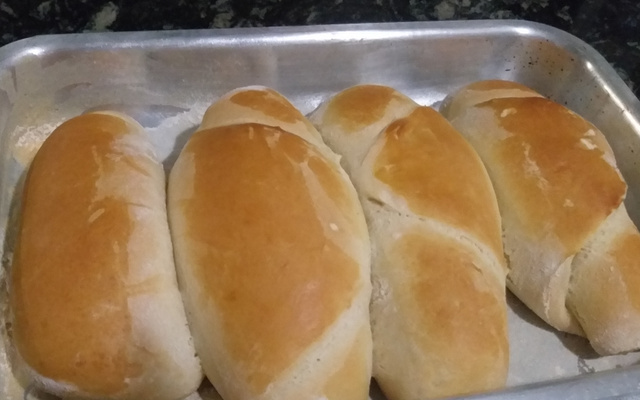 Pão caseiro fácil