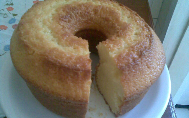 Bolo de maracujá de liquidificador da márcia