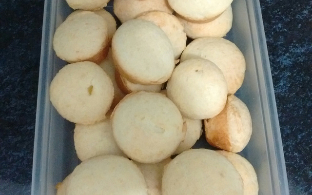 Pão de queijo de liquidificador