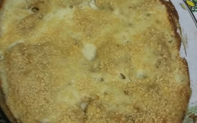 Filé de Peixe com Banana ao Molho Branco