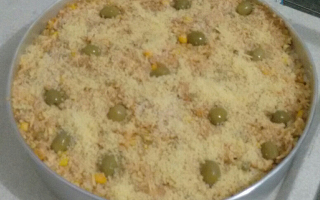 Risoto de frango mágico