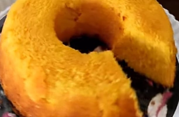 Bolo de milho fácil com fubá