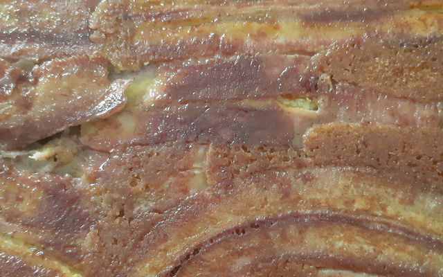 Torta de banana de liquidificador