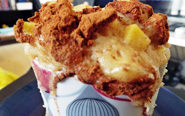 Bolo de caneca sabor banana